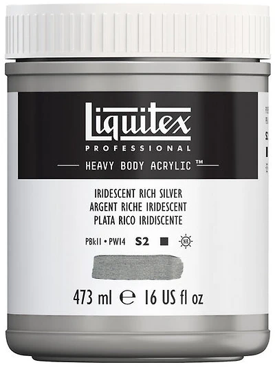 Acrylique hv - 16oz - or éclatant iridescent - s2