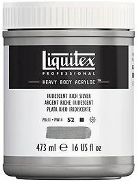 Acrylique hv - 16oz - or éclatant iridescent - s2