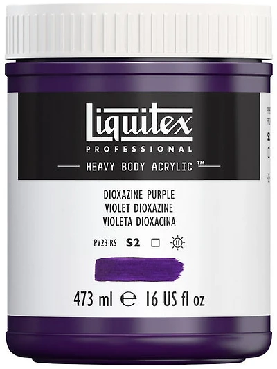 Acrylique hv - 16oz - vert phtalocyanine nuance bleue - s1