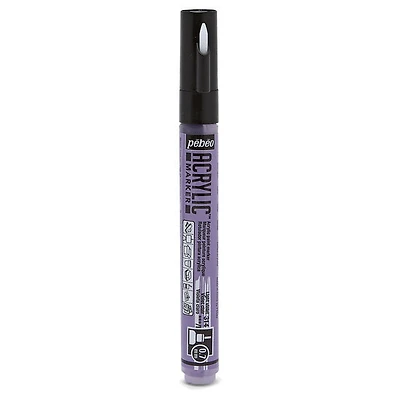 Acrylic marker - decomarker - 0.7 mm - lavender