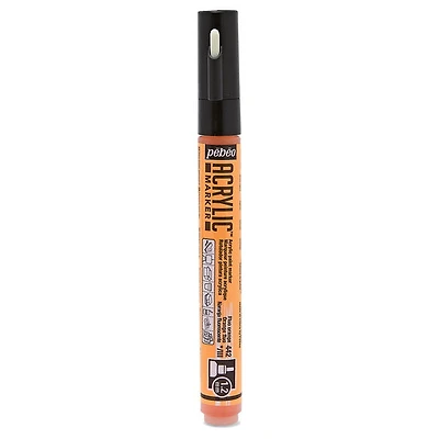 Paint marker - decomarker - 1.2mm - fluo orange