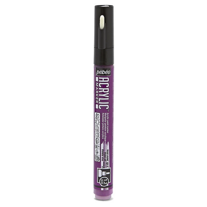 Paint marker - decomarker - 1.2mm - vivid violet