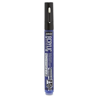 Paint marker - decomarker - 1.2mm - ultramarine blue