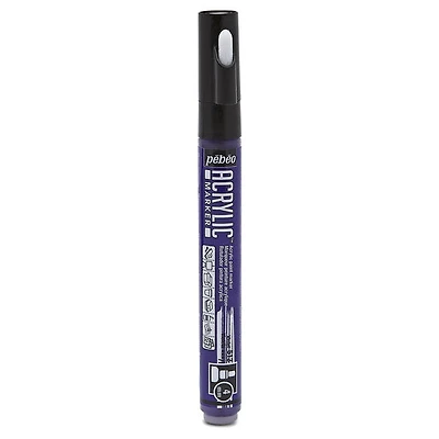 Acrylic marker - decomarker - round 4mm - violet