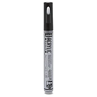 Marqueur acrylique - decomarker - ronde 4mm - argent précieux