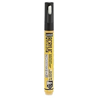 Acrylic marker - decomarker - chisel 4mm - dark yellow