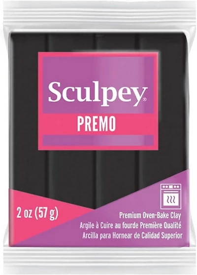 Pâte à modeler sculpey iii - noir ounce