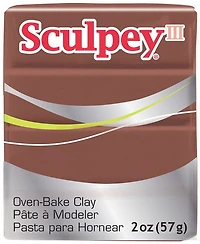 Pâte à modeler sculpey iii - chocolat ounce
