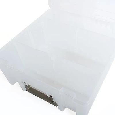 Boîte de rangement double profondeur