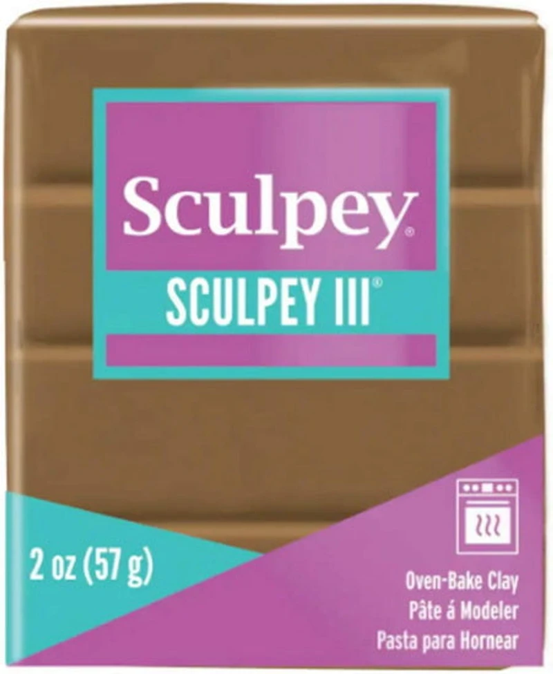 Sculpey III Oven-Bake Clay - HAZELNUT OUNCE