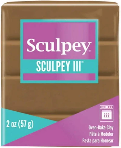 Sculpey III Oven-Bake Clay - HAZELNUT OUNCE