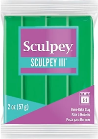 Sculpey III Oven-Bake Clay - EMERALD OUNCE