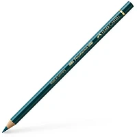Crayon polychromos vert cobalt foncé