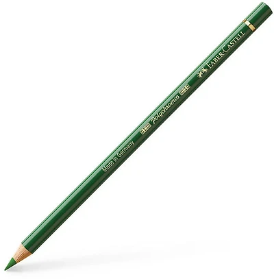 Crayon polychromos vert olive permanent