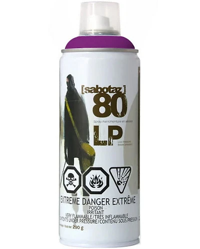 Peinture aérosol bp violet circulation - 400ml