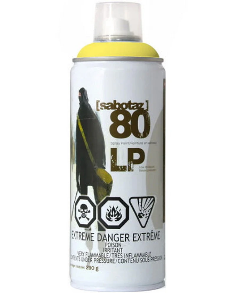 Peinture aérosol bp jaune de souffre - 400ml