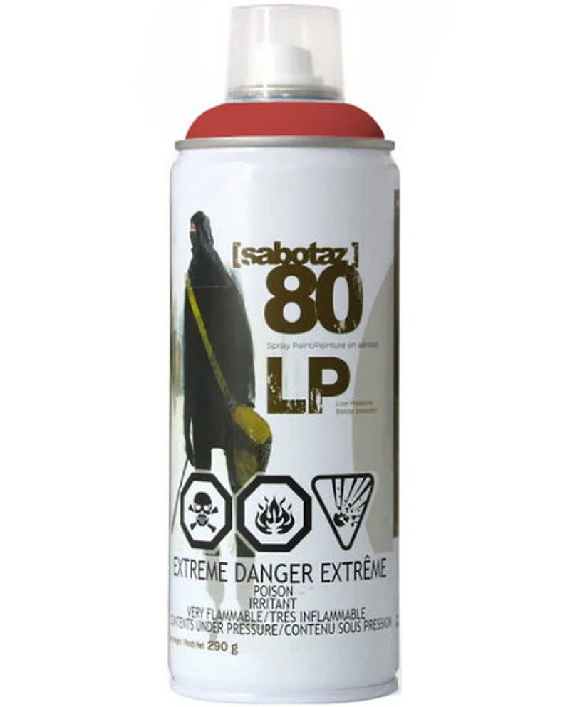 Peinture aérosol bp rouge signalisation - 400ml