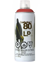 Peinture aérosol bp rouge signalisation - 400ml