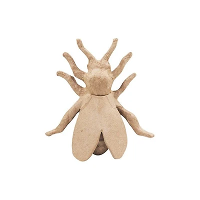 Abeille en papier mâché