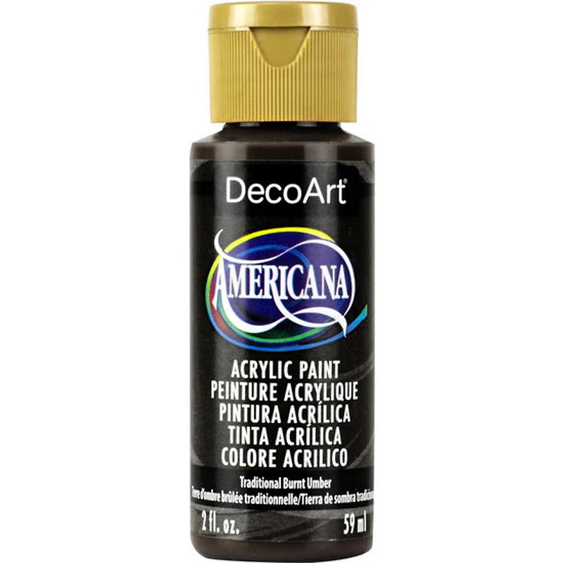 Americana Acrylic Traditional Burnt Umber - 60ml