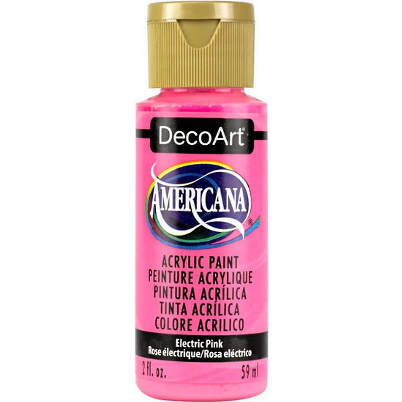Acrylique americana rose electrique - 60ml