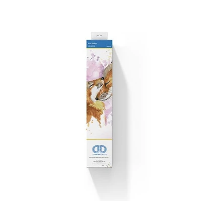 Kit créatif diamond dotz - renarde et renardeau