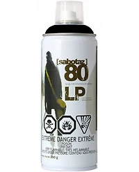 Peinture aérosol bp noir signalisation - 400ml