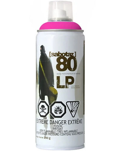 Peinture aérosol bp rose fluo - 400ml