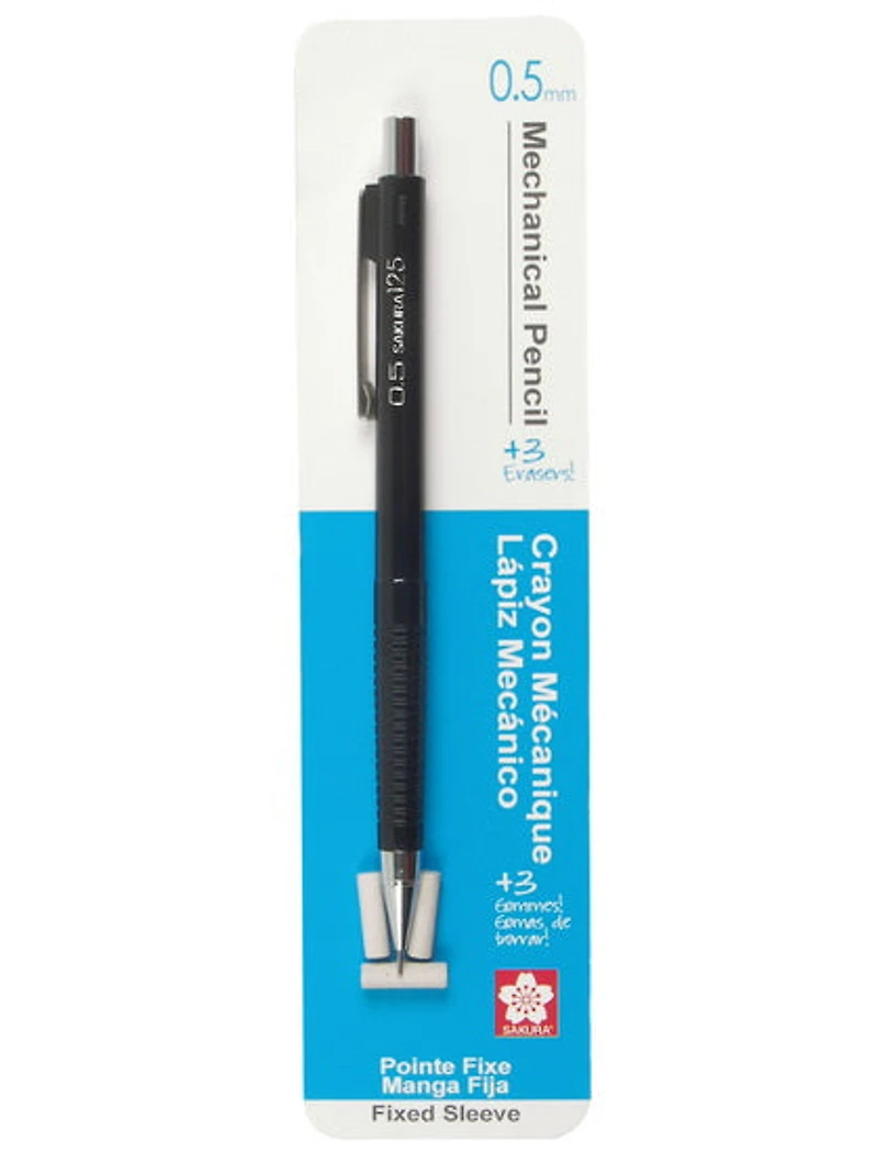 Mechanical pencil xs12 0.5mm black