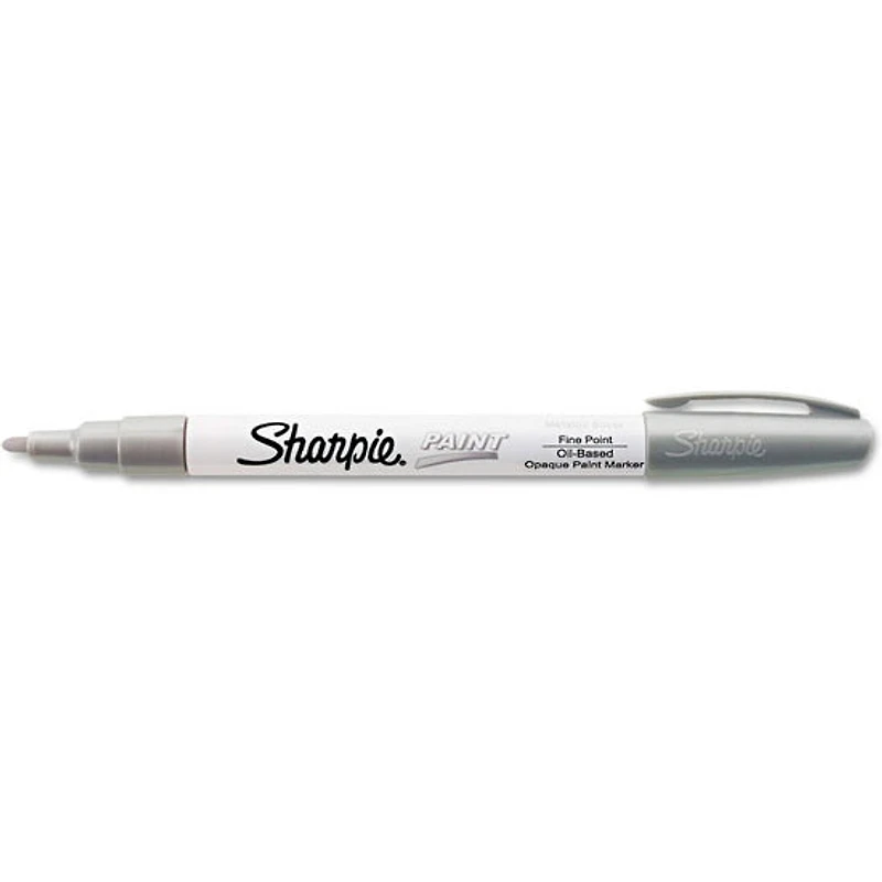 Marqueur peinture à base d'huile sharpie fin argent