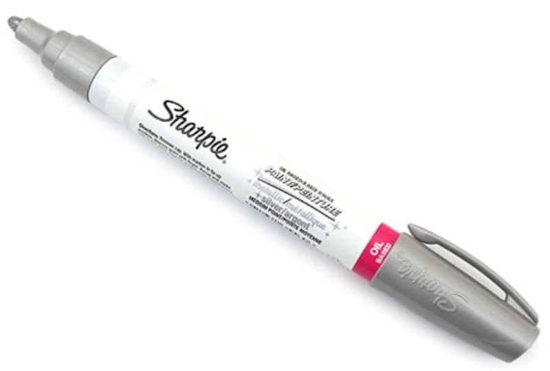 Marqueur peinture à base d'huile sharpie moyen argent