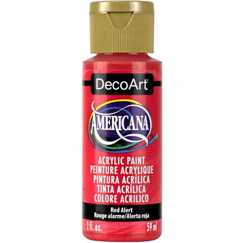Acrylique americana rouge alarme - 60ml