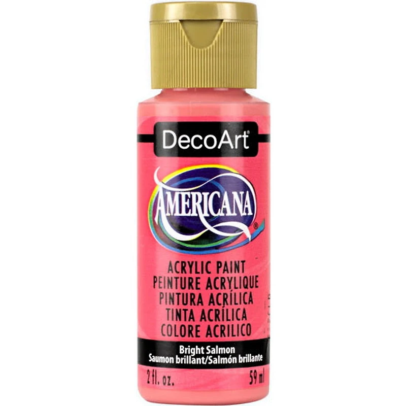 Acrylique americana saumon brillant - 60ml