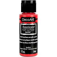 Acrylique  americana fini satiné rouge a levres - 60ml