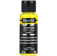 Acrylique  americana fini satiné canari - 60ml