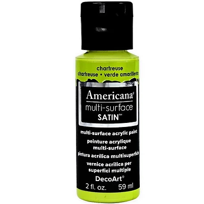 Acrylique  americana fini satiné chartreuse - 60ml