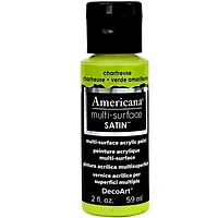 Acrylique  americana fini satiné chartreuse - 60ml
