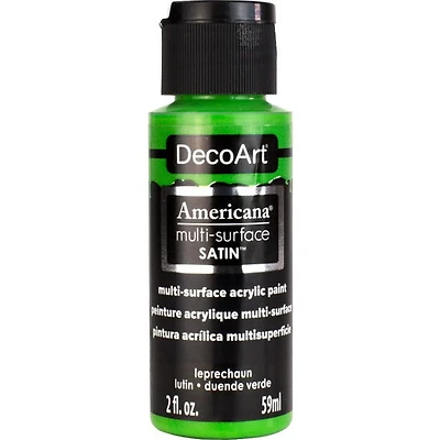 Acrylique americana fini satiné vert lutin - 60ml