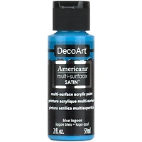 Acrylique  americana fini satiné bleu lagon - 60ml