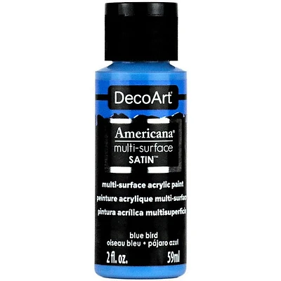 Acrylique  americana fini satiné oiseau bleu - 60ml