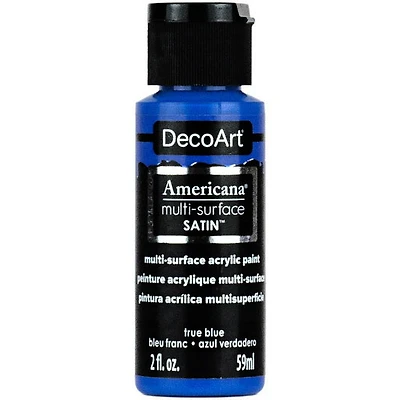 Acrylique americana fini satiné bleu franc - 60ml