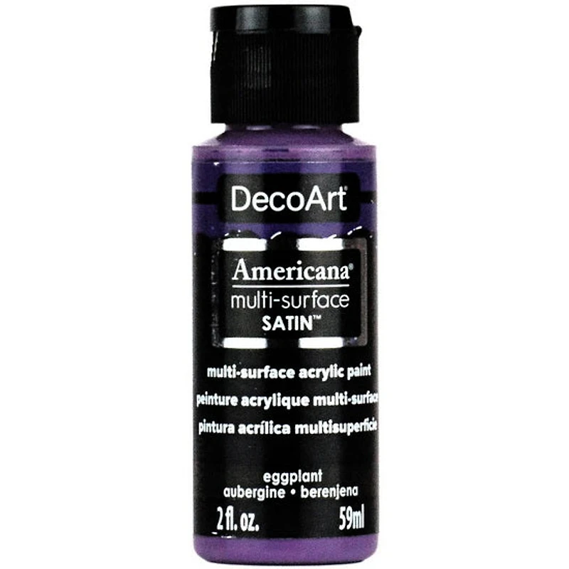 Americana Acrylic Satin Eggplant- 60ml