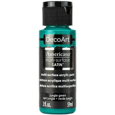 Acrylique americana fini satiné vert jungle - 60ml