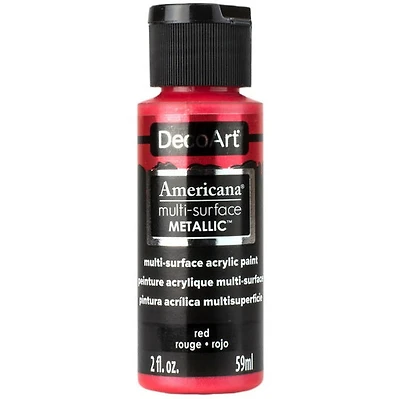 Acrylique  americana fini satiné rouge - 60ml