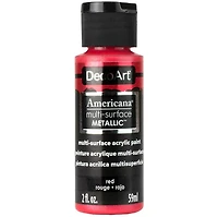 Acrylique  americana fini satiné rouge - 60ml