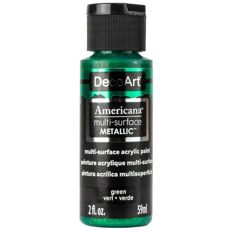 Acrylique americana fini satiné vert - 60ml