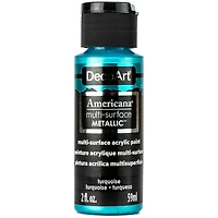Acrylique  americana fini satiné turquoise - 60ml