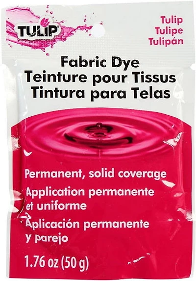 Permanent Fabric Dye Pink - 50G