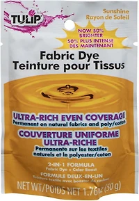 Permanent Fabric Dye Yellow - 50G