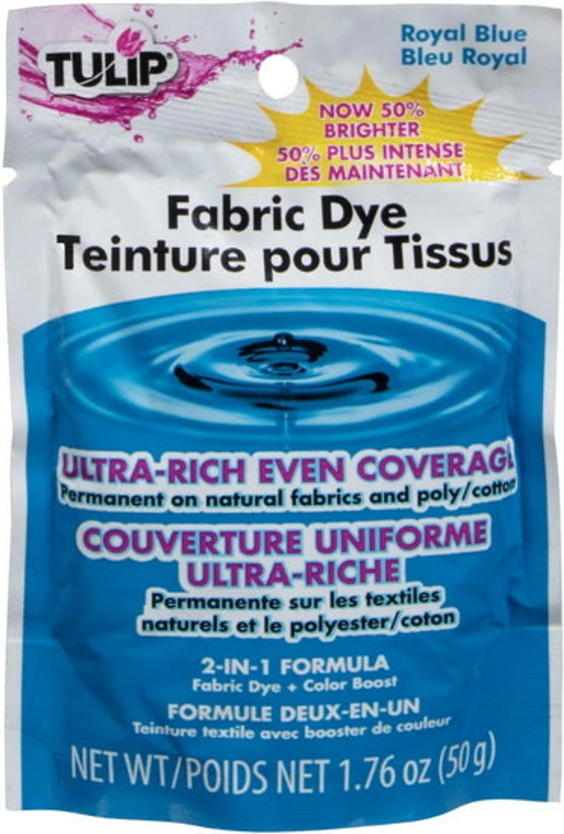 Permanent Fabric Dye Royal Blue - 50G